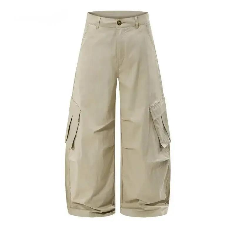 Men'S Fashion Khaki Pants - سراويل كارو رجالية صيفية عصرية خفيفة