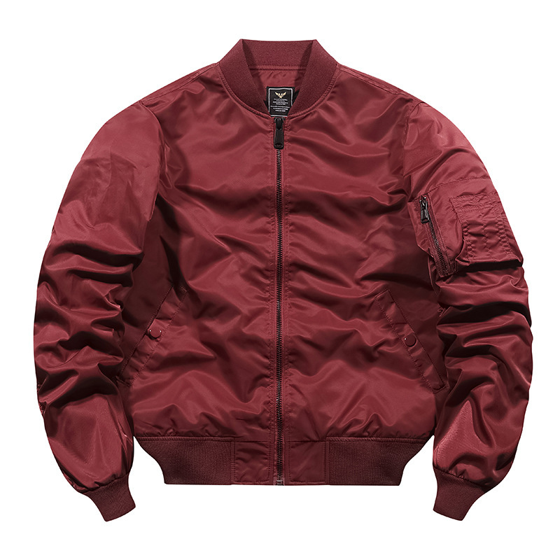 Mens Fashion Bomber Jacket - جاكيتات طيران رجالية عصرية جديدة متعددة