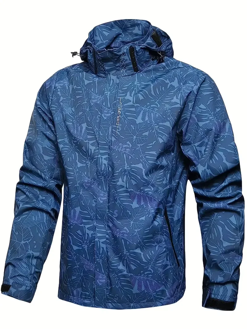 Windbreaker Men Zip - جاكيت رجالي كاجوال مقاوم للماء والرياح