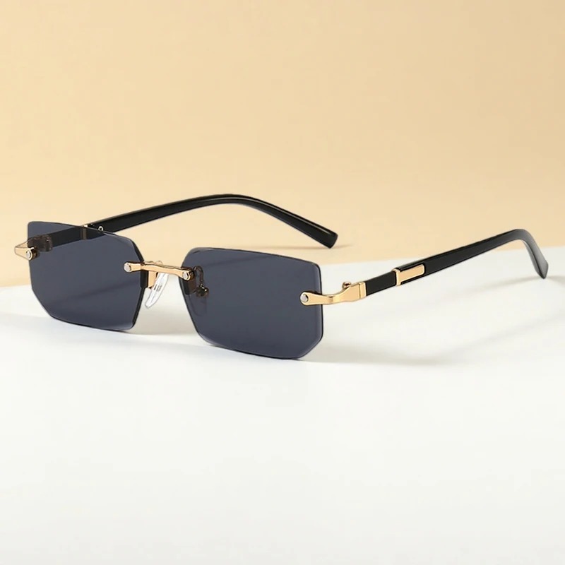 Men'S Fashion Rimless Glasses - نظارات شمسية عصرية بدون إطار للرجال