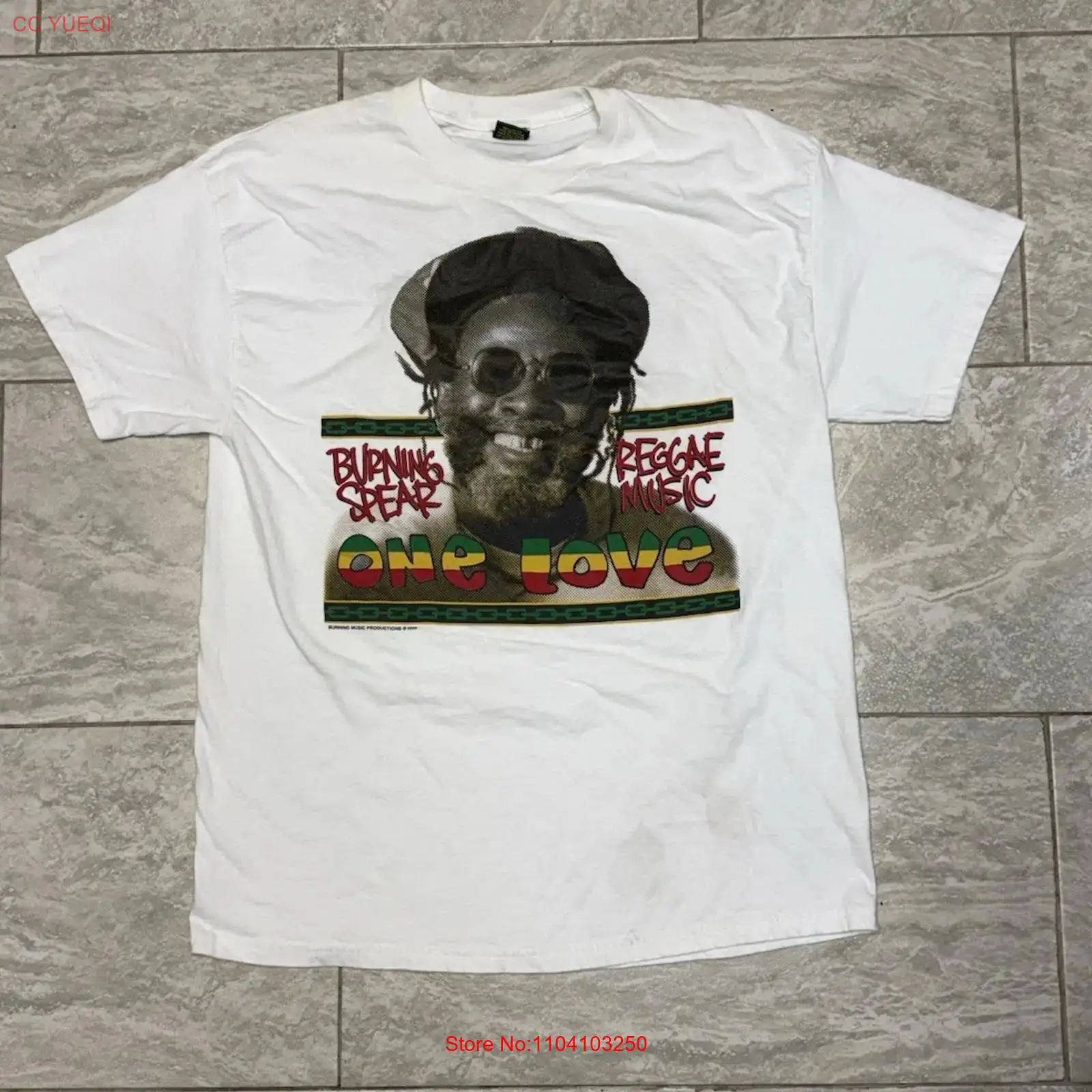 Xl Men'S Fashion - تي شيرت فينتاج 1996 بيرنينج سبير