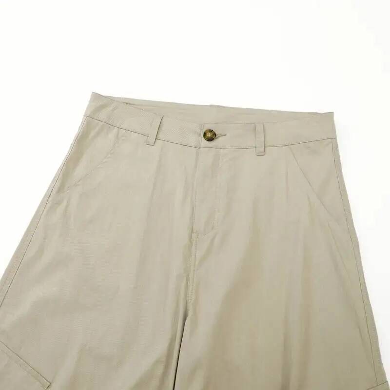 سراويل كارو رجالية صيفية عصرية - مراجعة Men'S Fashion Khaki Pants وسعره