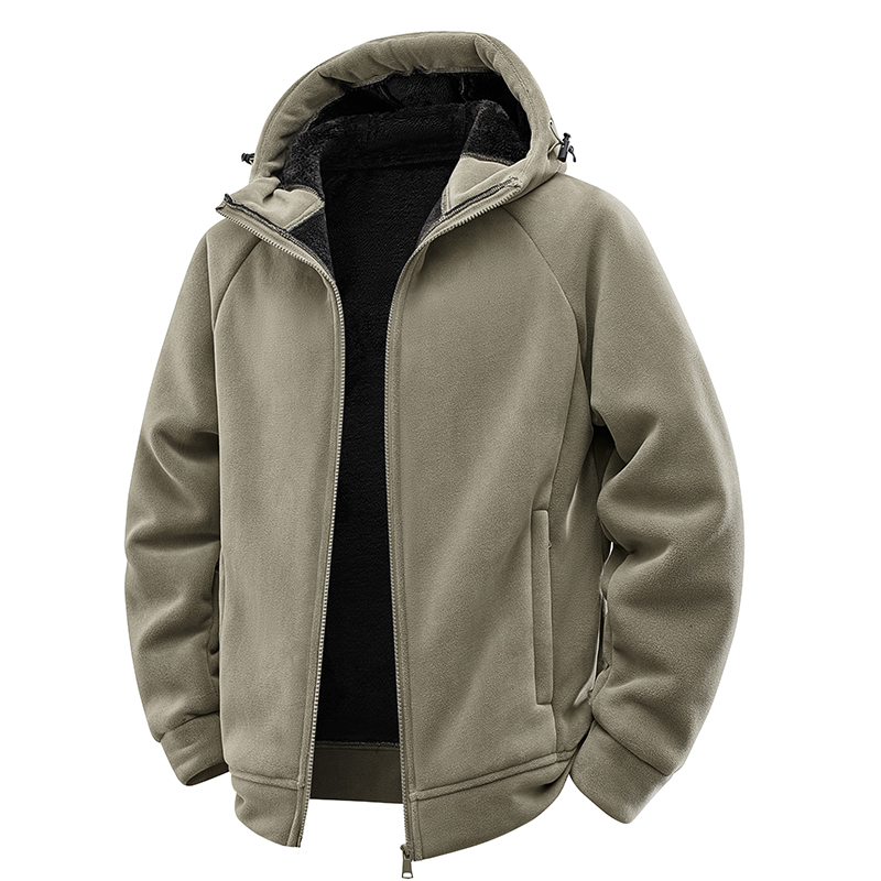 جاكيت رجالي سميك من الصوف القط - مراجعة Windbreaker Men Zip وسعره