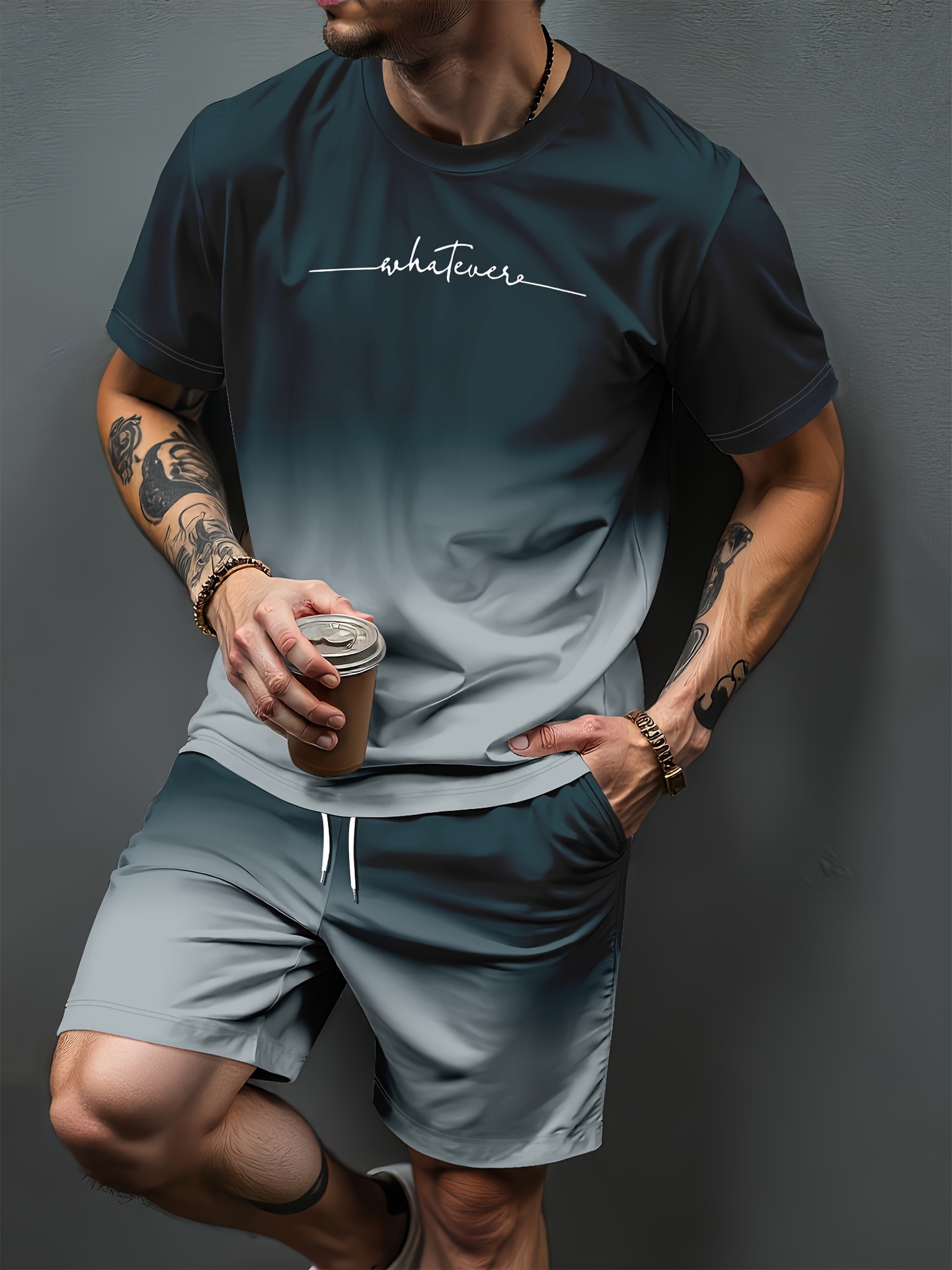 بدلة رياضية بطباعة ثلاثية الأب - مراجعة Men'S Fashion 2025 وسعره