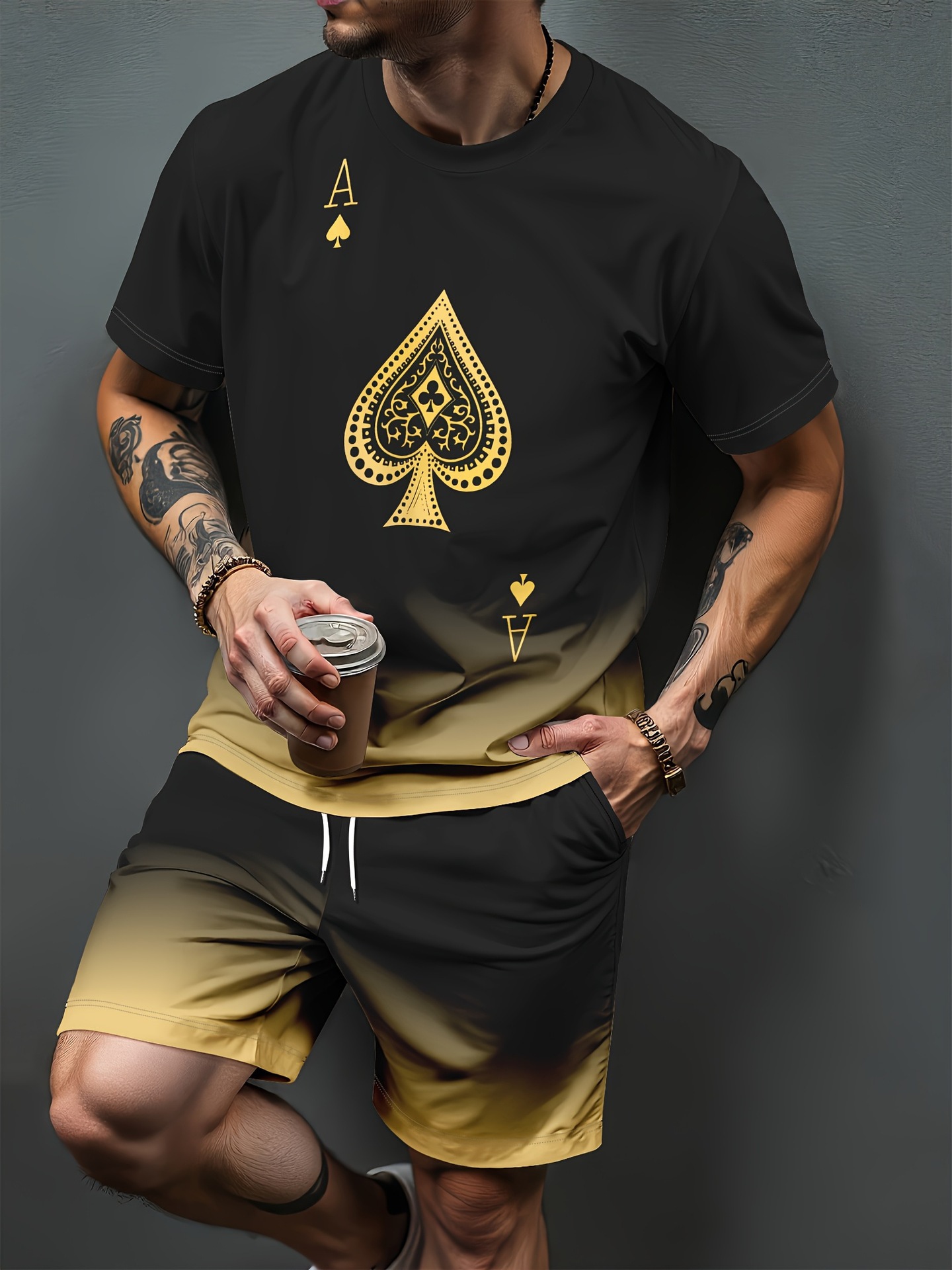 بدلة رياضية بطباعة ثلاثية الأب - مراجعة Men'S Fashion 2025 وسعره