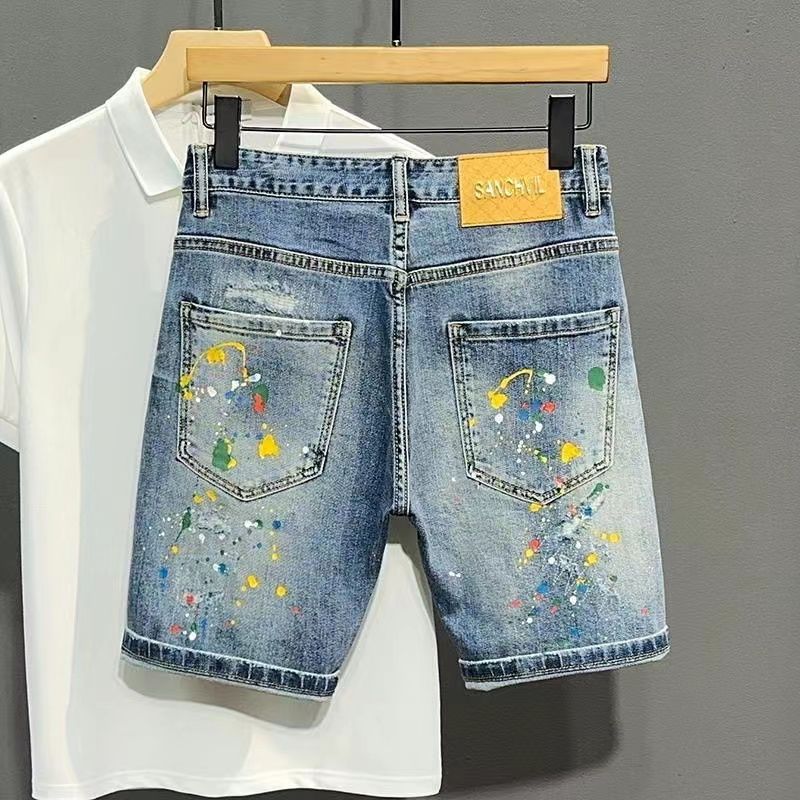 الرجال جينس قصير السراويل الكت - مراجعة Xl Men'S Fashion وسعره