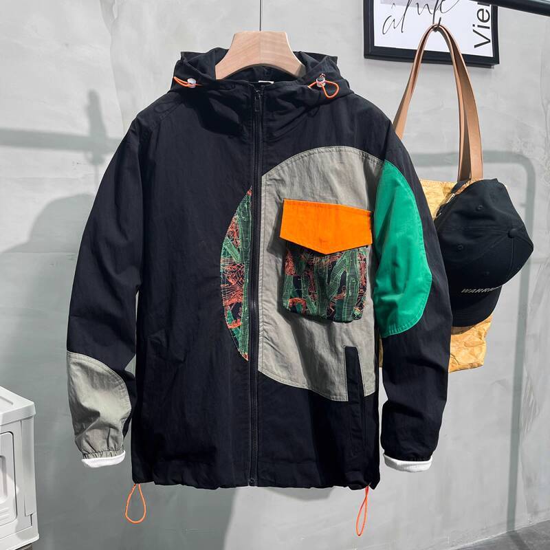 سترة رجالية كاجوال فضفاضة بغطا - مراجعة Mens Fashion Bomber Jacket وسعره