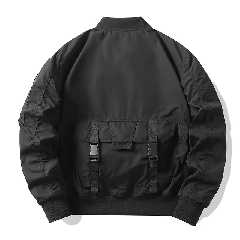 سترة رجالي عتيقة ملابس الشارع  - مراجعة Mens Fashion Bomber Jacket وسعره