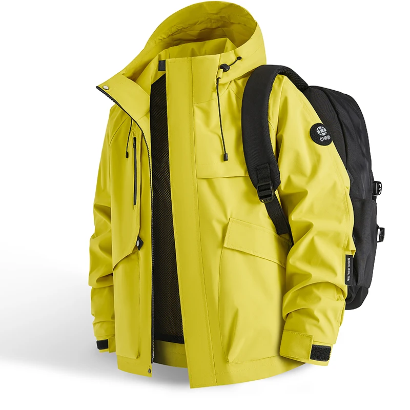 جاكيت رجالي مقاوم للماء للأنشط - مراجعة Windbreaker Men Zip وسعره