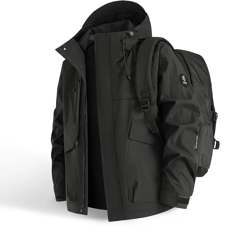 جاكيت رجالي مقاوم للماء للأنشط - مراجعة Windbreaker Men Zip وسعره