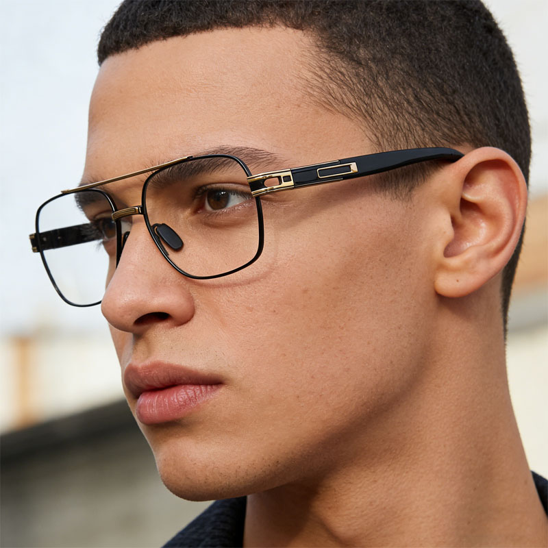 المعادن قسط اللونية نظارات للق - مراجعة Mens Fashion Discord وسعره