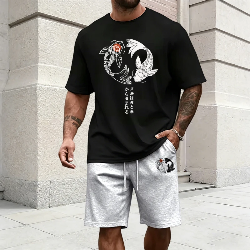 بدلة رياضية رجالية بنمط يين يا - مراجعة Mens Fashion Urban وسعره