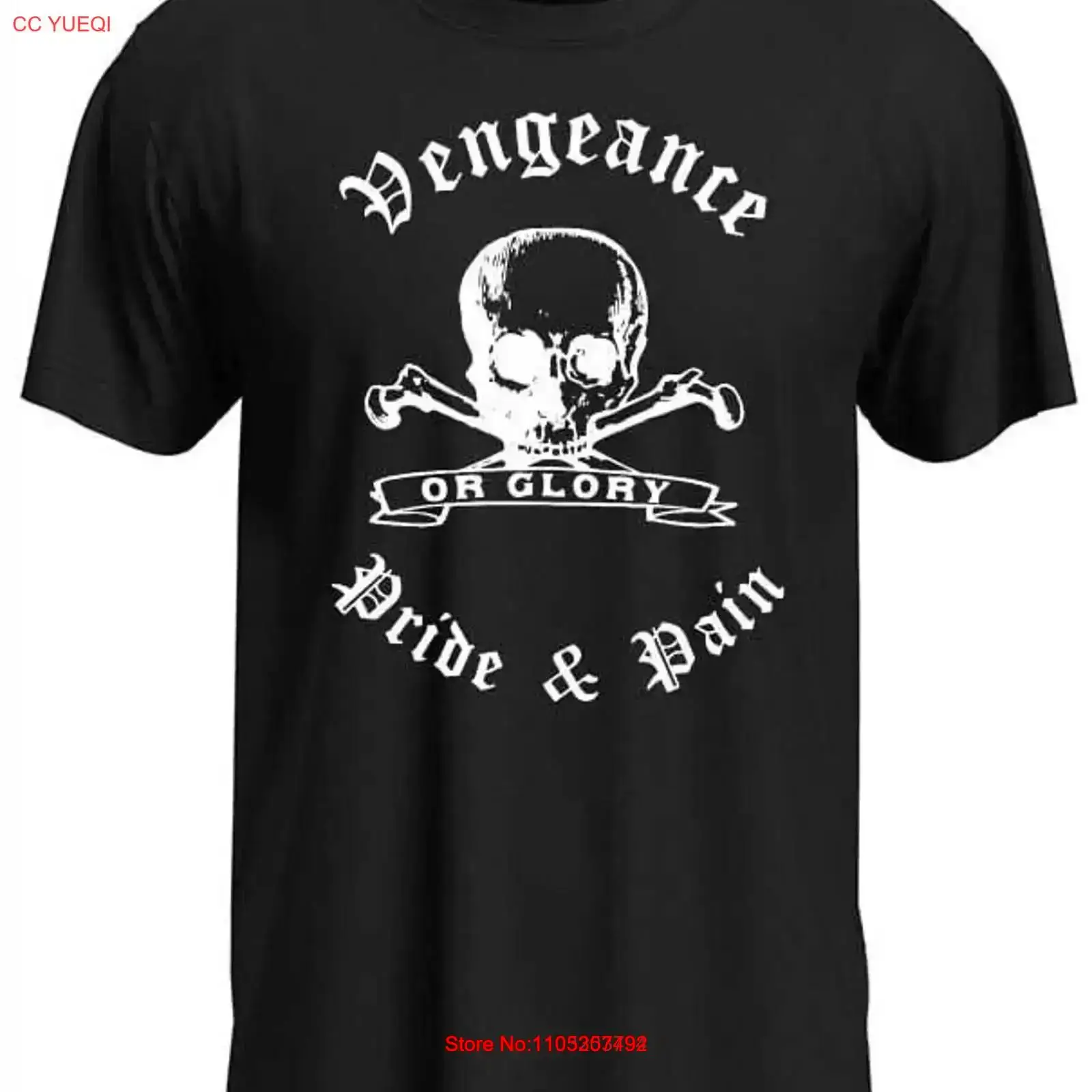 تي شيرت أسود من Vengeance Prid - مراجعة Xl Men'S Fashion وسعره