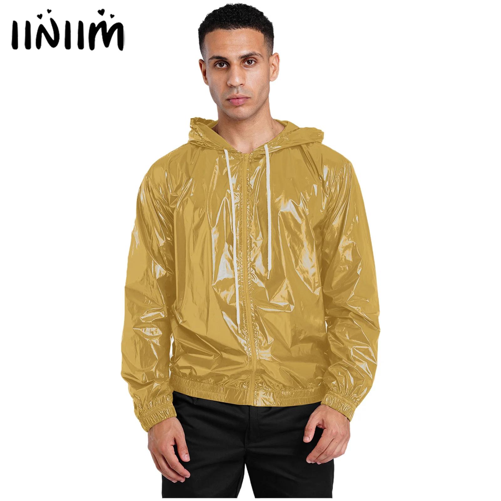جاكيت رجالي مقاوم للماء بغطاء  - مراجعة Windbreaker Men Zip وسعره