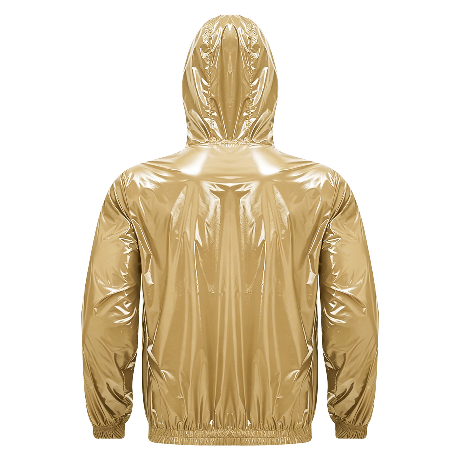 جاكيت رجالي مقاوم للماء بغطاء  - مراجعة Windbreaker Men Zip وسعره