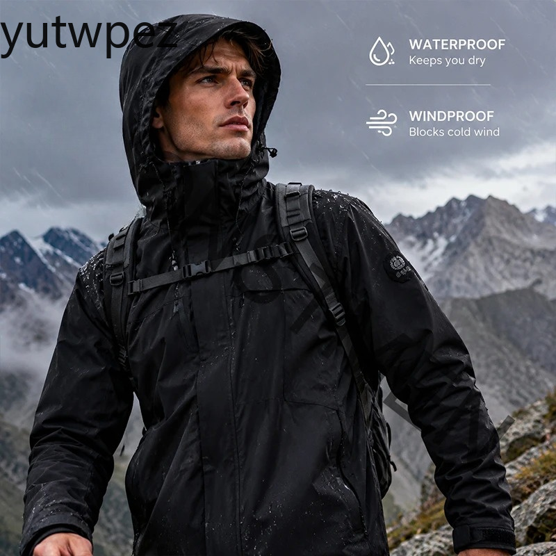 سترة رجالية مقاومة للماء والري - مراجعة Windbreaker Men Zip وسعره