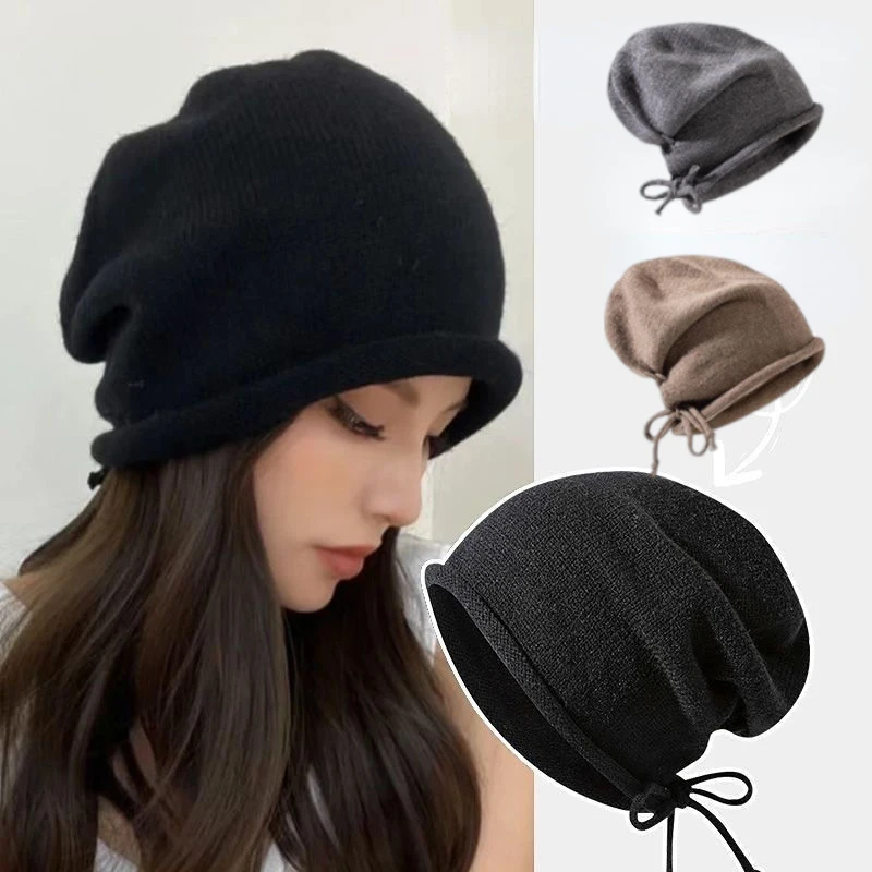 محبوك بونيه اغطية الإناث شتاء  - مراجعة Beanie Winter Hat وسعره