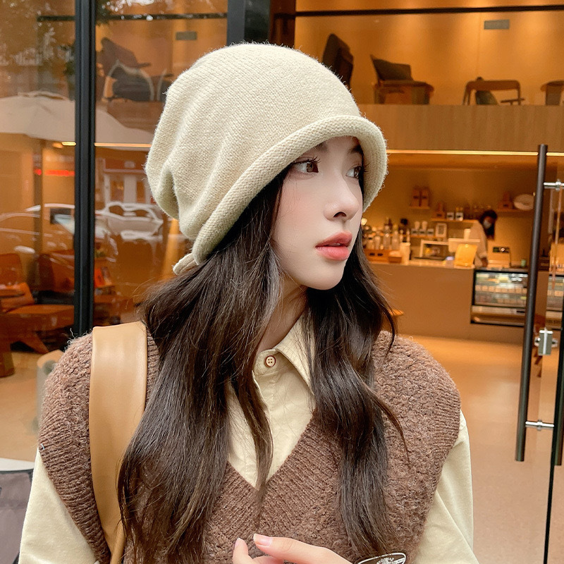 محبوك بونيه اغطية الإناث شتاء  - مراجعة Beanie Winter Hat وسعره