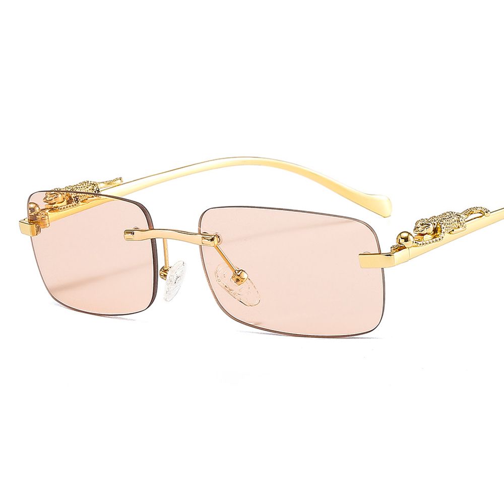 نظارة شمسية أنيقة بدون إطار مر - مراجعة Men'S Fashion Rimless Glasses وسعره