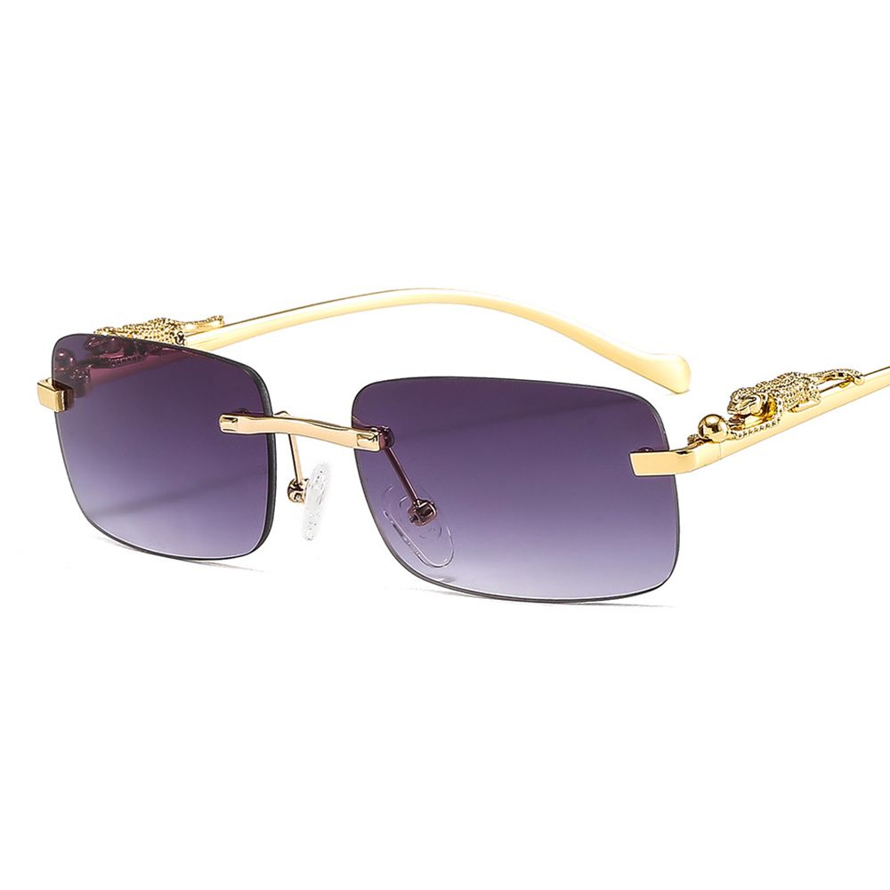 نظارة شمسية أنيقة بدون إطار مر - مراجعة Men'S Fashion Rimless Glasses وسعره