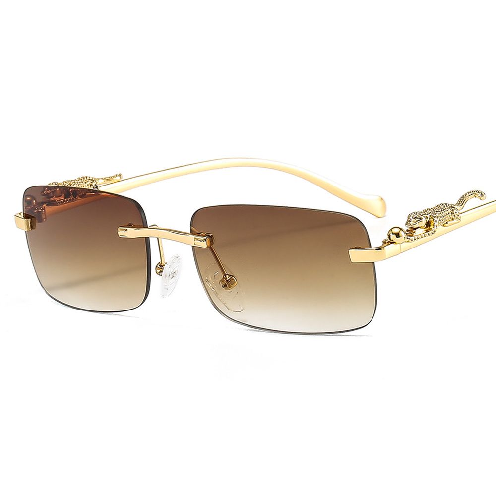 نظارة شمسية أنيقة بدون إطار مر - مراجعة Men'S Fashion Rimless Glasses وسعره