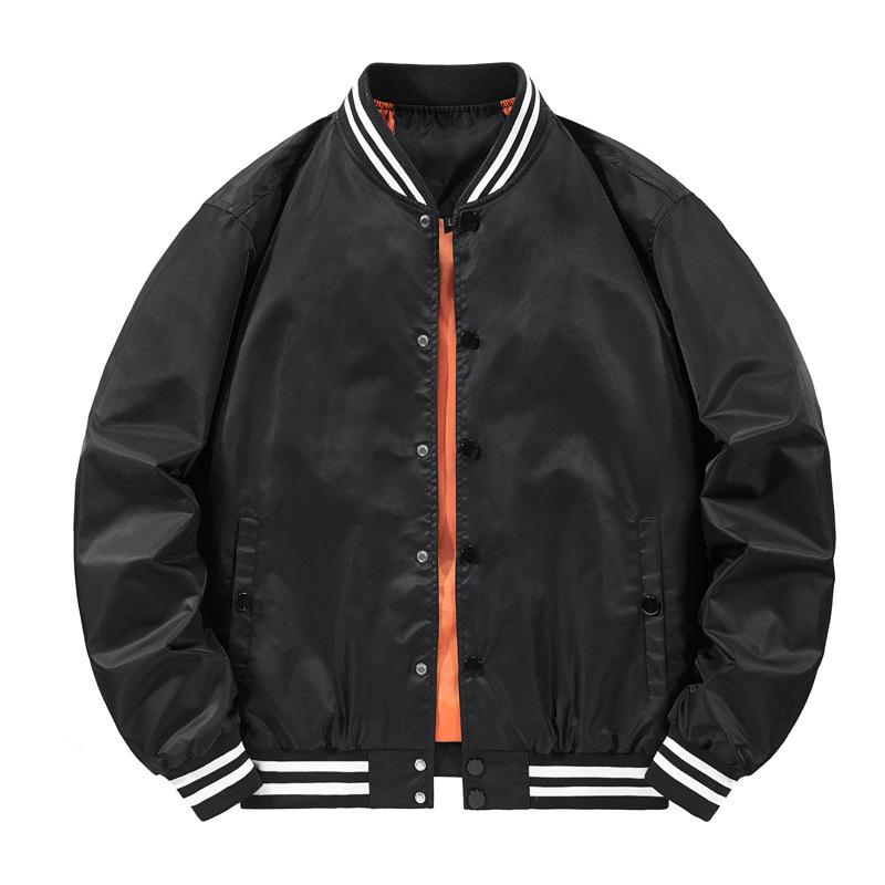 ربيع الخريف الرجال Bomber جاكي - مراجعة Mens Fashion Bomber Jacket وسعره