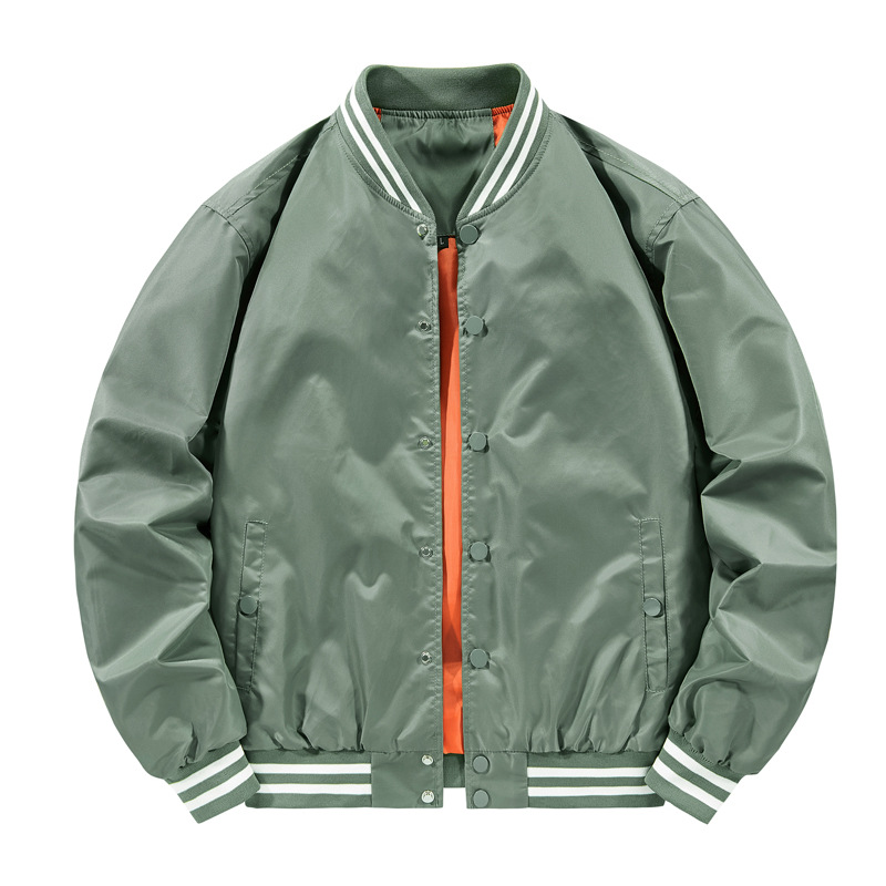 ربيع الخريف الرجال Bomber جاكي - مراجعة Mens Fashion Bomber Jacket وسعره
