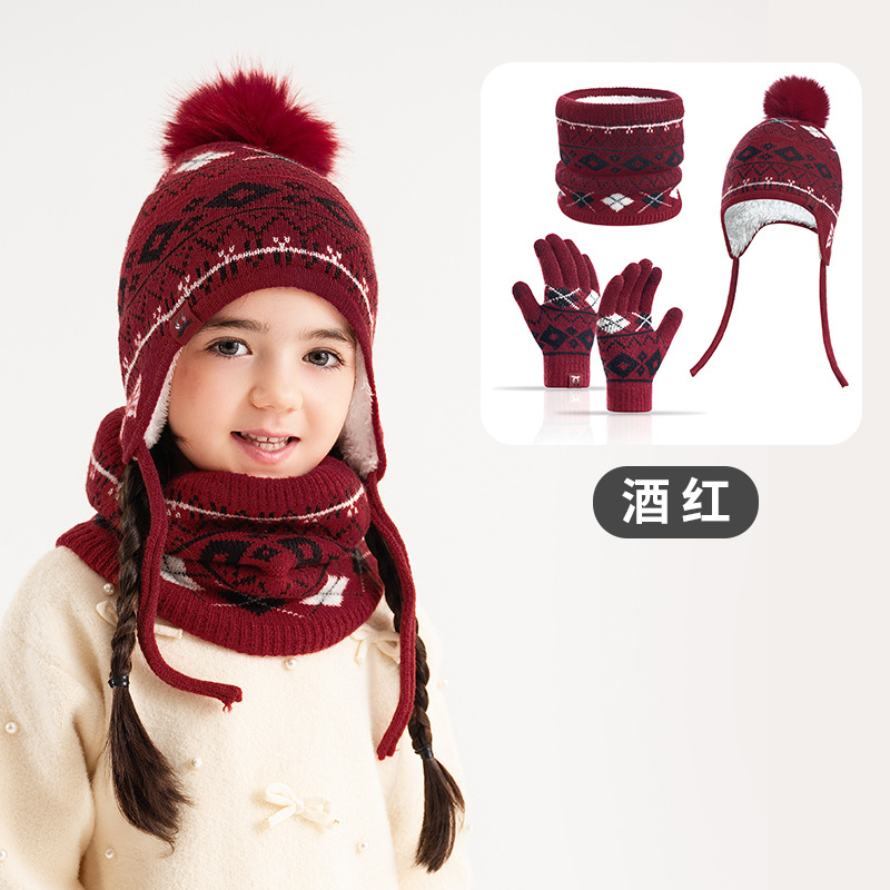 طقم قبعة وشاح وقفازات شتوية لل - مراجعة Beanie Winter Hat وسعره