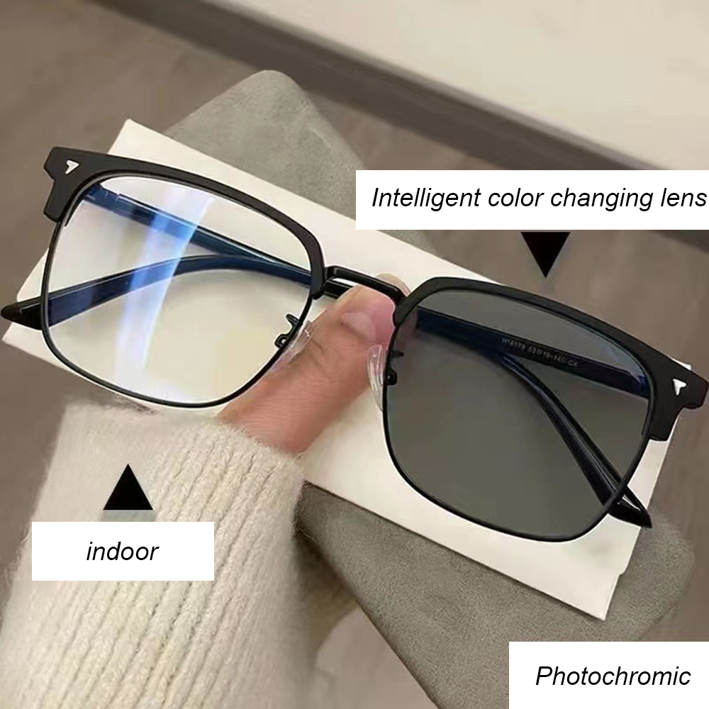 نظارات رجالية بنصف إطار لوني ، - مراجعة Mens Fashion Discord وسعره