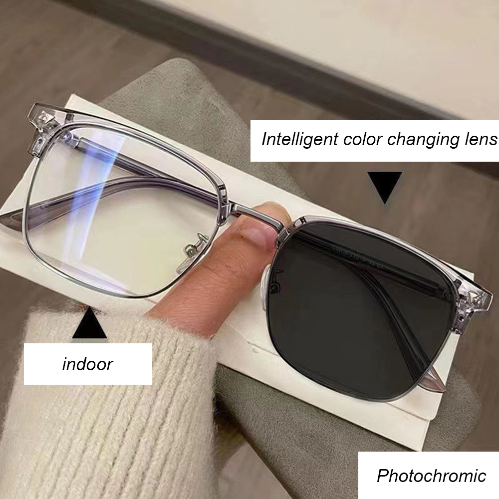 نظارات رجالية بنصف إطار لوني ، - مراجعة Mens Fashion Discord وسعره