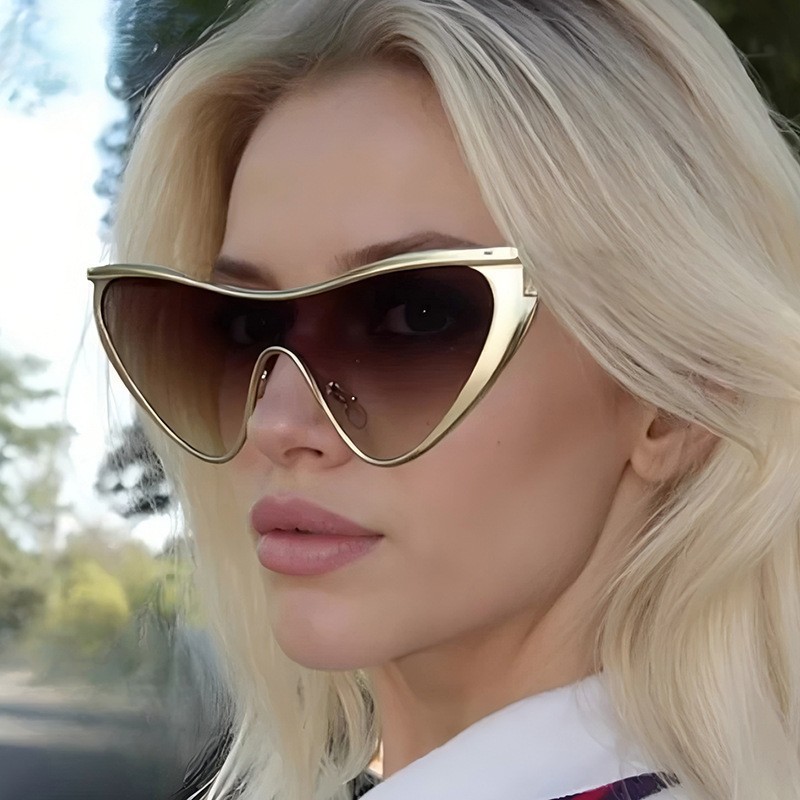 نظارات شمسية بدون إطار بتصميم  - مراجعة Men'S Fashion Rimless Glasses وسعره