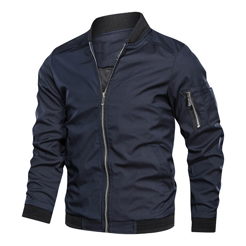 سترة رجالية خفيفة الوزن للربيع - مراجعة Mens Fashion Bomber Jacket وسعره