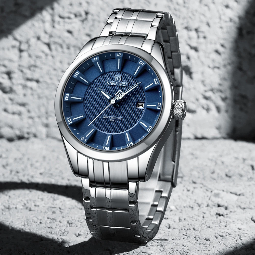 NAVIFORCE-ساعة كوارتز مقاومة ل - مراجعة Mens Fashion Ideas وسعره