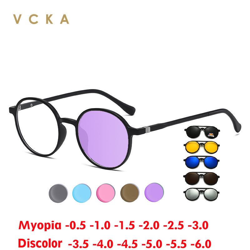 VCKA فوتوكروميك قصر النظر نظار - مراجعة Mens Fashion Discord وسعره