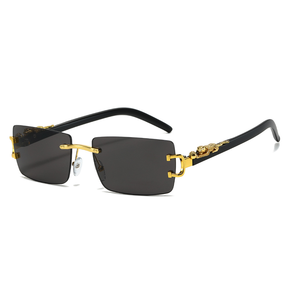نظارة شمسية عصرية بدون إطار لل - مراجعة Men'S Fashion Rimless Glasses وسعره