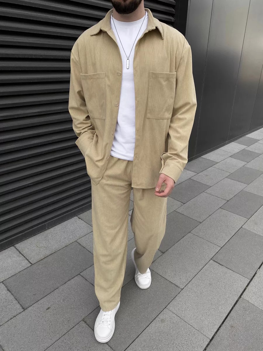 طقم رجالي من قطعتين من قماش ال - مراجعة Mens Fashion Ideas وسعره