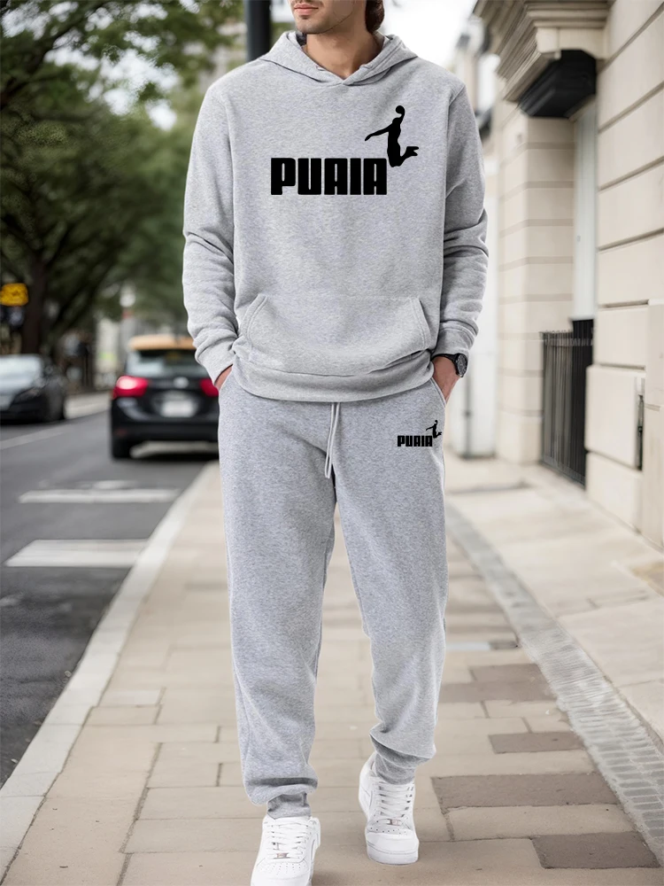 طقم رجالي/هودي/بنطلون خريف وشت - مراجعة Mens Fashion Urban وسعره