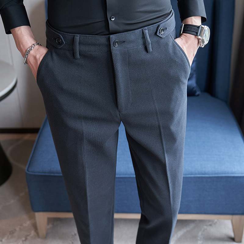 بنطلون رجالي أسود جديد لعام 20 - مراجعة Men'S Fashion Khaki Pants وسعره