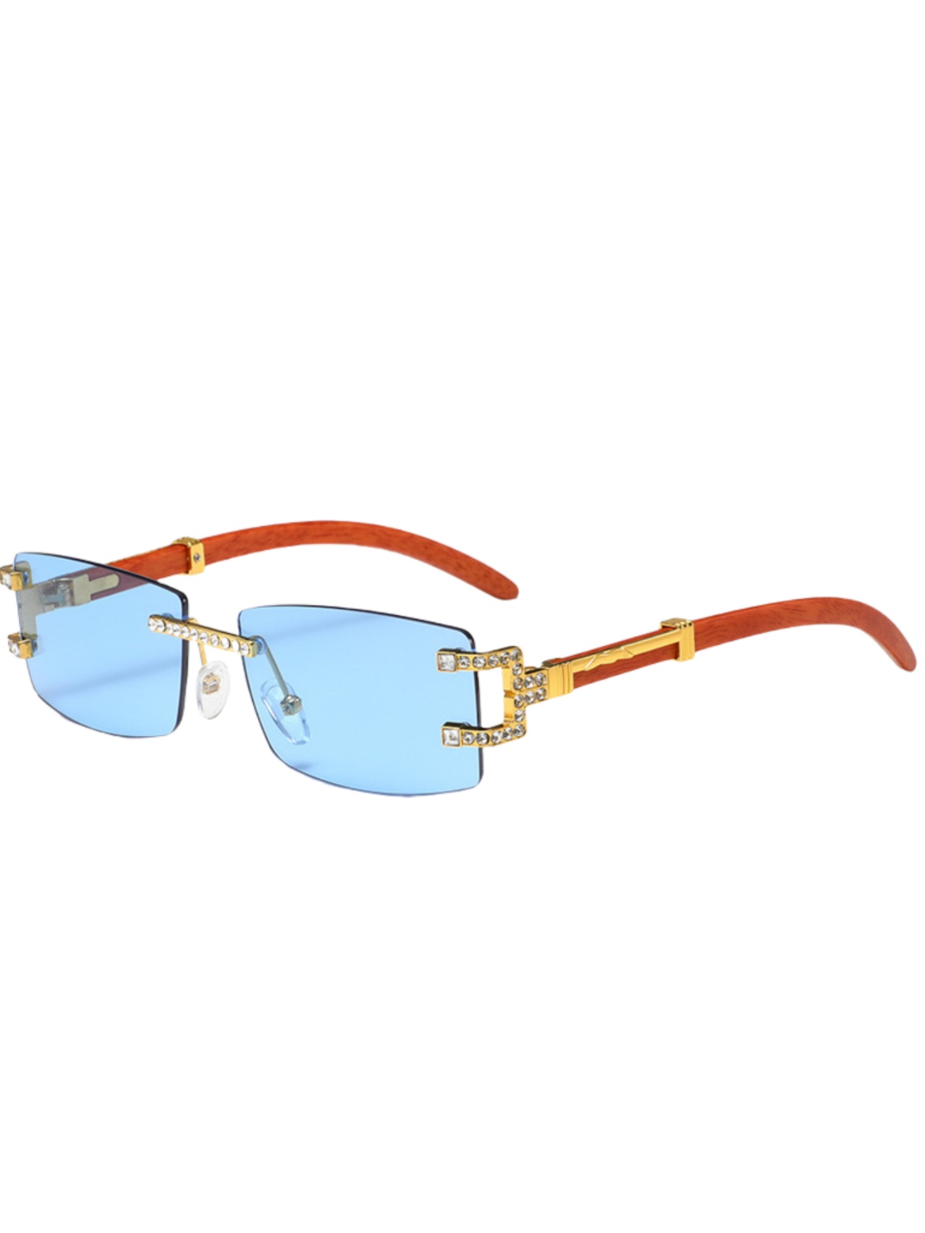 نظارات شمسية عصرية كلاسيكية عل - مراجعة Men'S Fashion Rimless Glasses وسعره