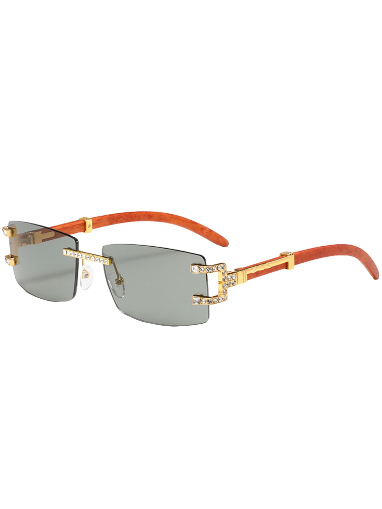 نظارات شمسية عصرية كلاسيكية عل - مراجعة Men'S Fashion Rimless Glasses وسعره