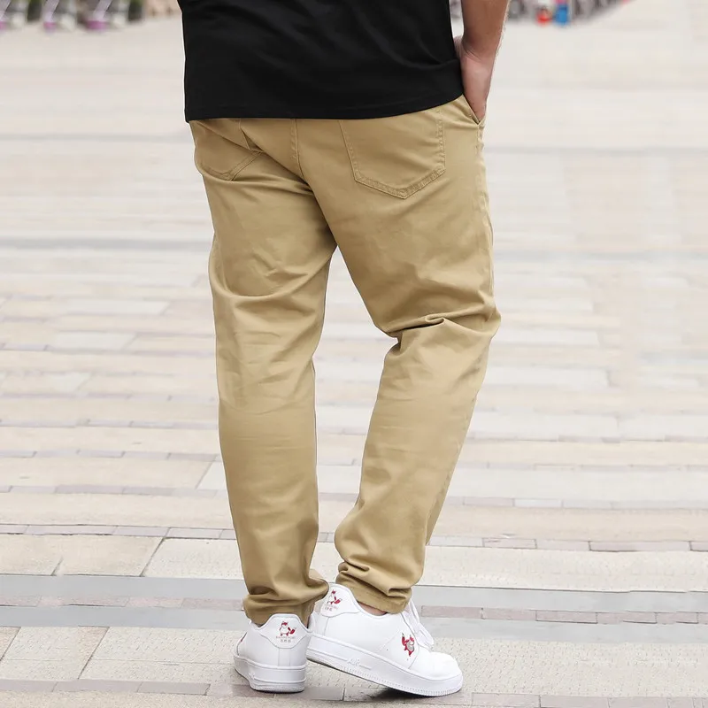 حجم كبير 36-50 الرجال السراويل - مراجعة Men'S Fashion Khaki Pants وسعره