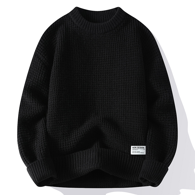 سترة رجالية دافئة للرجال ، بلو - مراجعة Knitted Cardigan Men وسعره
