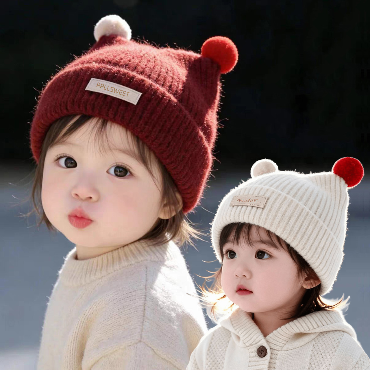 قبعة محبوكة للأطفال من 1-4 سنو - مراجعة Beanie Winter Hat وسعره