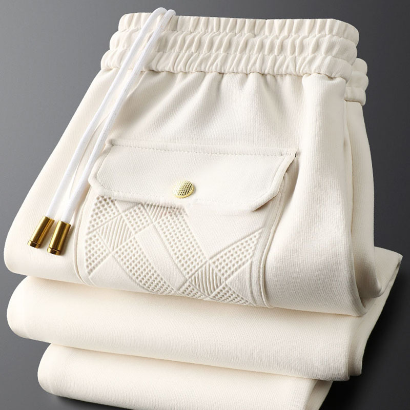 الرجال مشد متماسكة Sweatpants  - مراجعة Men'S Fashion Khaki Pants وسعره