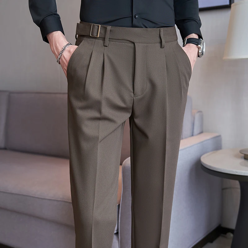 بنطلون بدلة رجالي كحلي، بنطلون - مراجعة Men'S Fashion Khaki Pants وسعره