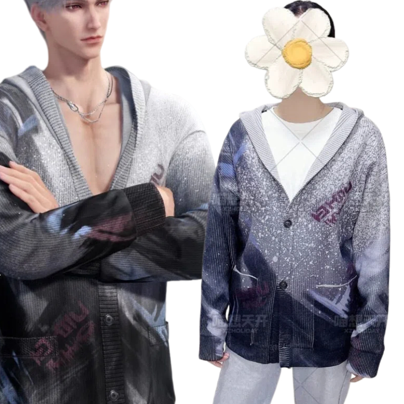 زي سيلوس من لعبة لوف آند ديب س - مراجعة Knitted Cardigan Men وسعره
