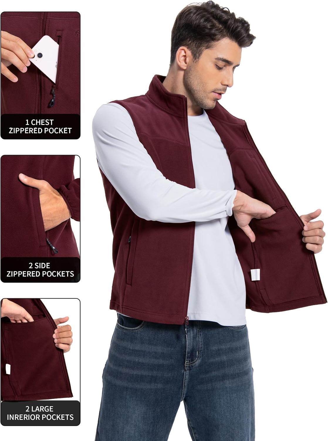سترة صوفية رجالية من بايونير ك - مراجعة Windbreaker Men Zip وسعره