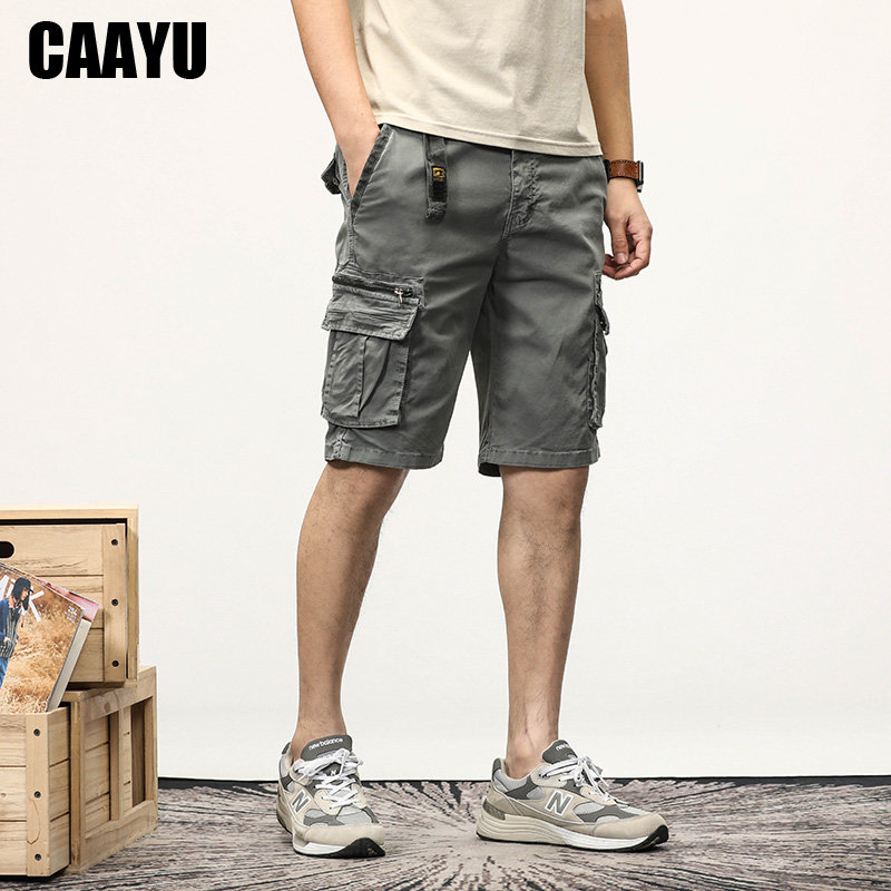 CAAYU الصيف الرجال البضائع الت - مراجعة Men'S Fashion Khaki Pants وسعره