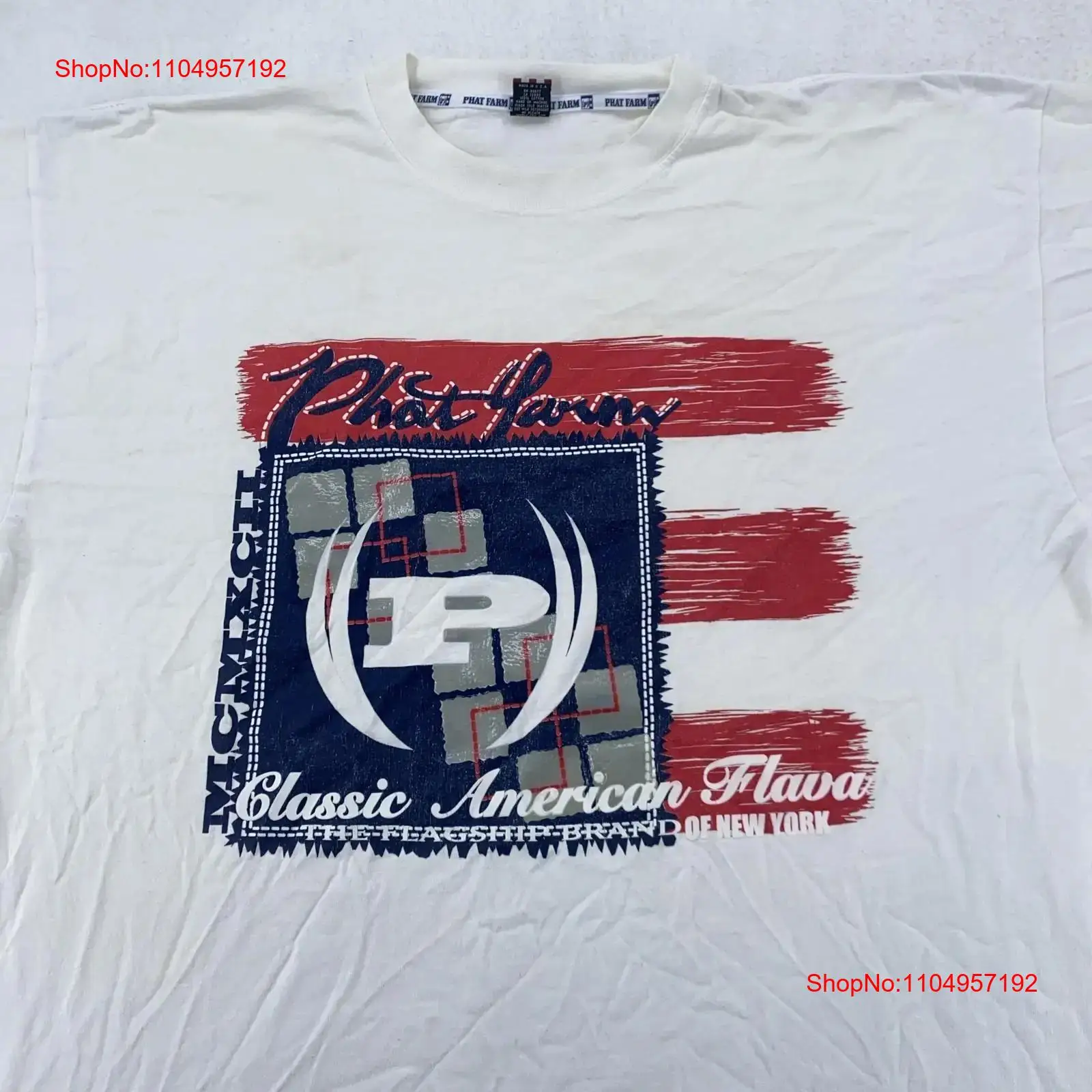 تي شيرت Vintage Phat Farm تي ش - مراجعة Mens Fashion In The 90S وسعره