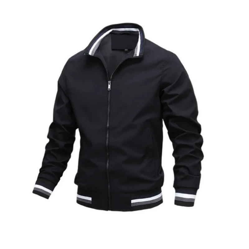 جاكيت رجالي ربيعي صيفي مقاوم ل - مراجعة Windbreaker Men Zip وسعره